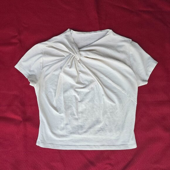 Lululemon Asymmetrical Front-Twist T-Shirt - Picture 1 of 2
